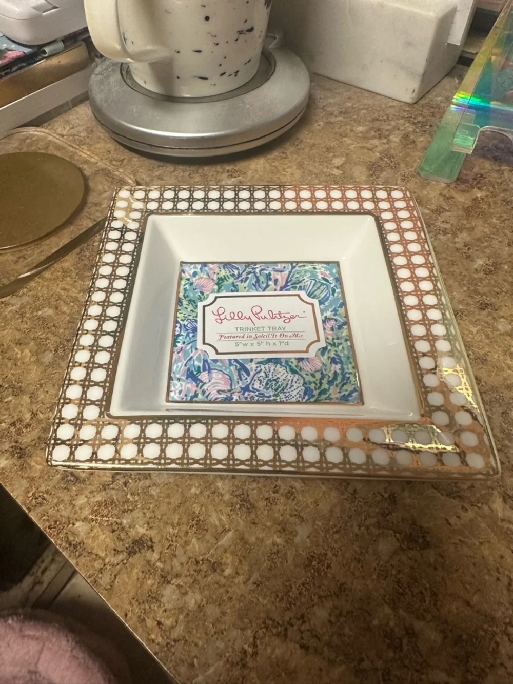 Lilly Pulitzer Trinket Tray- Soleil It On Me
